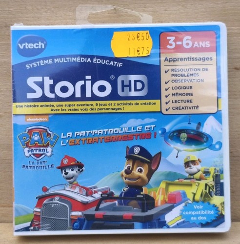 Jeu ans storio hd paw - -,
