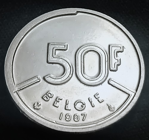 Francs 1987 belgique - 50,