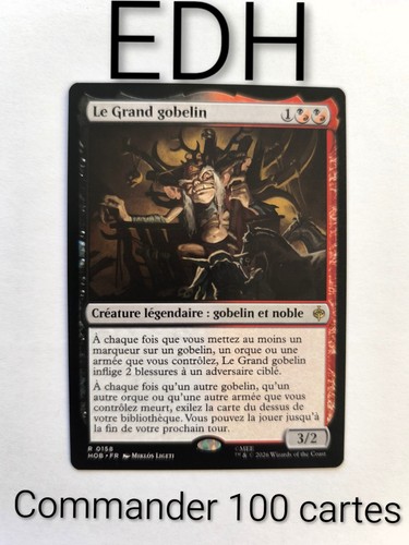 Mtg commander deck grand - commander, le
