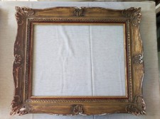 cadre montparnasse patine feuillure 57 cm x 45 cm frame gold peinture tableau