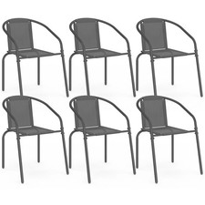Lot de 6 chaises de jardin