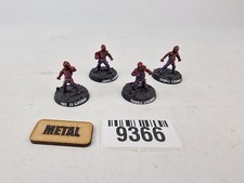Games Workshop Blood Bowl Vampire Counts Thrall Linemen METAL x4