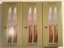 LOT DE 3 SETS DE 2 COUTEAUX À