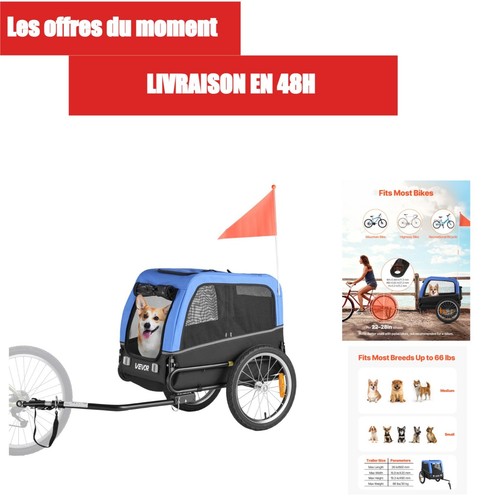 Vevor remorque vélo pour - de,