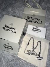 Collier Orb noir / argenté