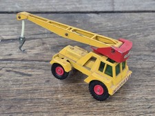 Jouet Ancien Grue Lesney Matchbox (Manque Un Pneu)