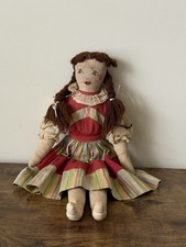 Vintage Handmade Ragdoll Cloth Doll