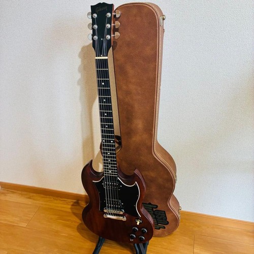 Gibson usa marron usé - sg,