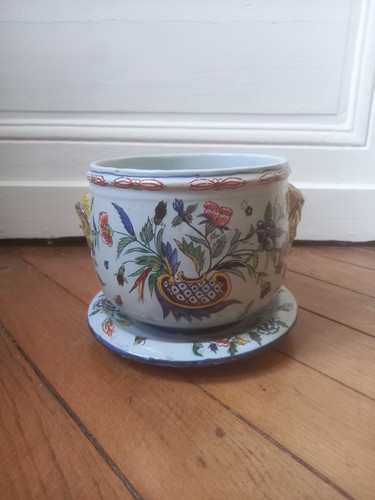 Ancien cache pot - ancien,