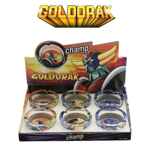 Goldorak cendrier rond en - cendrier,