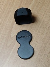 Combo- Bouchon Yashica Mat 124G Lens Cap + pare soleil lens hood +logo