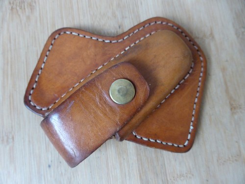 Etui artisanal cuir - , véritable
