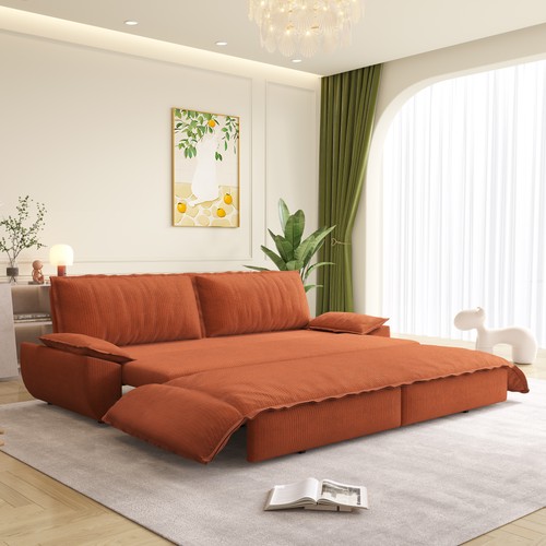 Corduroy futon sleeper - 73.2",
