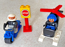 LEGO DUPLO police moto et