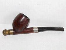 RARE PRETTY ANTIQUE EXTRA CARVED HEATHER RIDER TOBACCO PIPE L:15cm PFEIFE