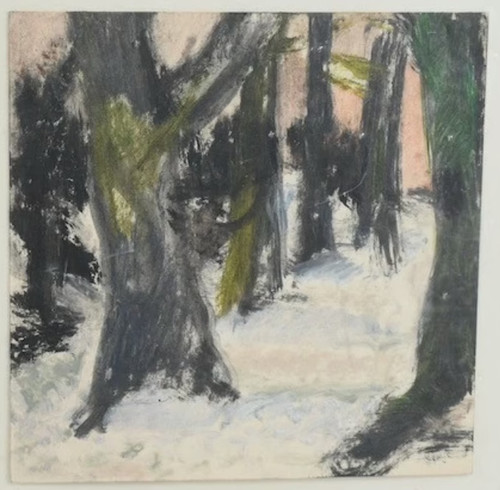 Paysage hivernal expressif - , |