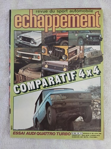 Echappement 138 1980 - echappement, n°138