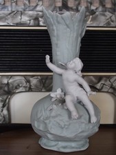 ANCIEN VASE BISCUIT /angelot