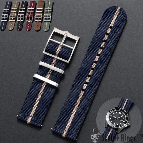 Bracelet montre toile de - en,