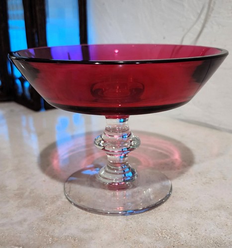 Val saint lambert red crystal - val,