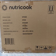 Nutricook Steami 11-in-1 Convection Air Fryer  New in Box