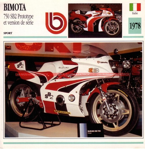 Bimota sb2 750 moteur - bimota,