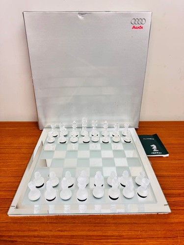 Jeu échecs verre audi - jeu,