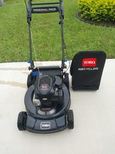 Toro lawn mower 22" Personal Pace 163 CC Vortex Engine Recycler Max 