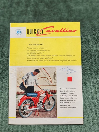 Nsu quickly cavallino années - nsu,