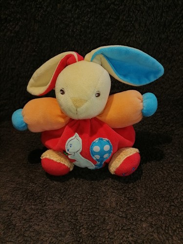 Doudou lapin patapouf jaune