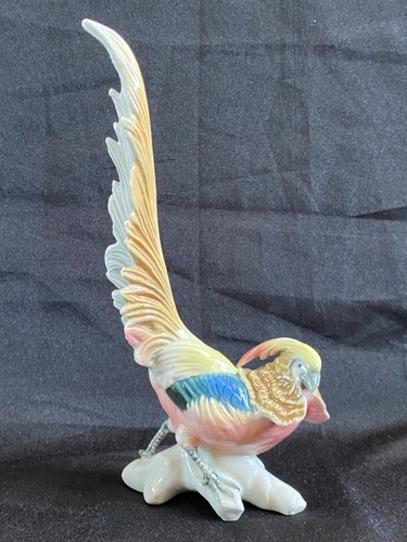 Ancien oiseau céramique - ancien,