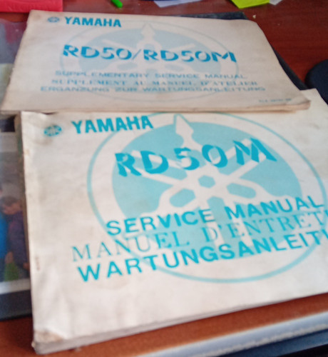 Yamaha rd50m rd50 - rd50m, manuel