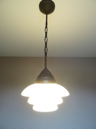 Ancienne lampe art deco otto - deco,