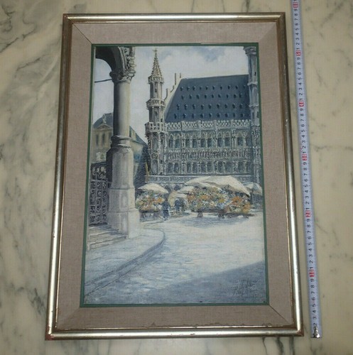 1938 bruxelles grande place - bruxelles,