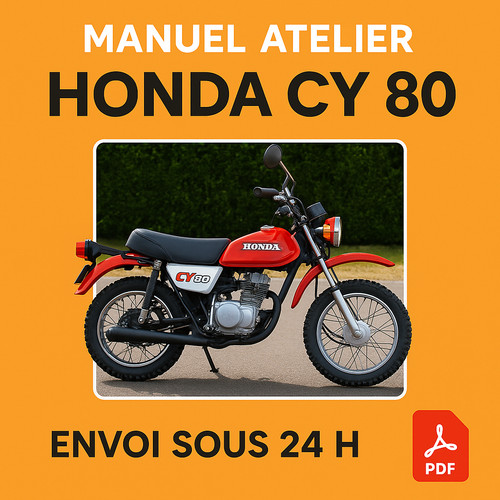 Manuel atelier honda 80 - manuel,