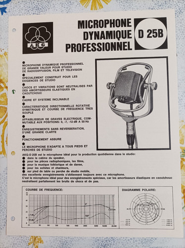 Ancienne fiche brochure - ancienne,
