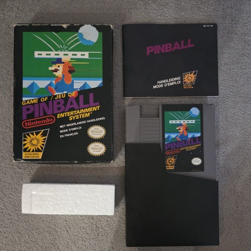 Jeu nintendo nes pinball - jeu,