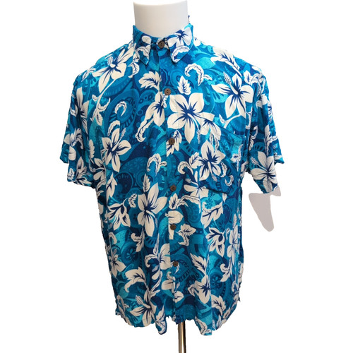 Chemise hawaïenne blue - hawaïenne, sky