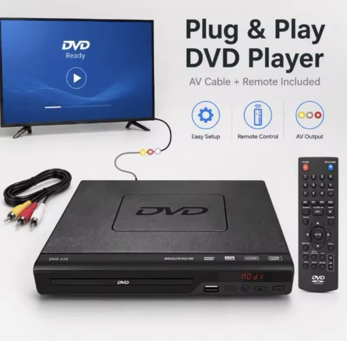 Lecteur dvd usb avec - lecteur,
