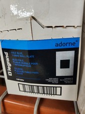 6 Pack Legrand Adorne Pale Blue 1-Gang Wall Plate New