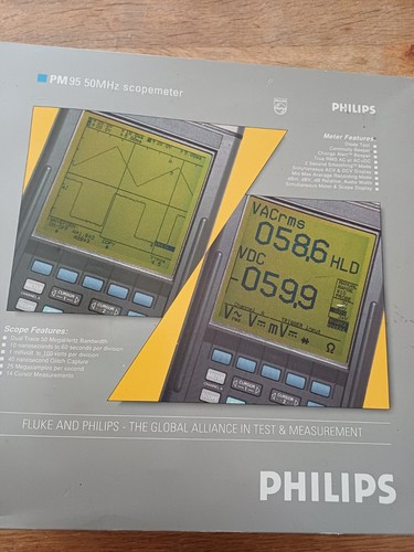 Scopemeter pm95 50mhz - scopemeter, fluke