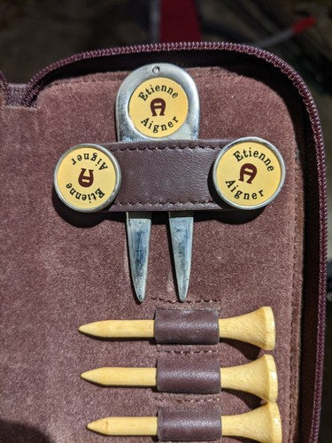 Vintage etienne ainger - vintage, leather