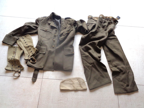 Uniforme adjudant artillerie - adjudant,