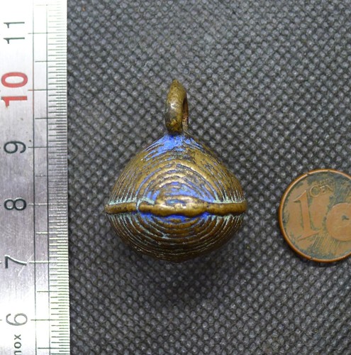 Pendentif ancien grelot - grelot, laiton