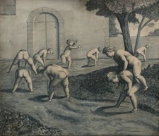 Tableau Peinture Ancienne Les