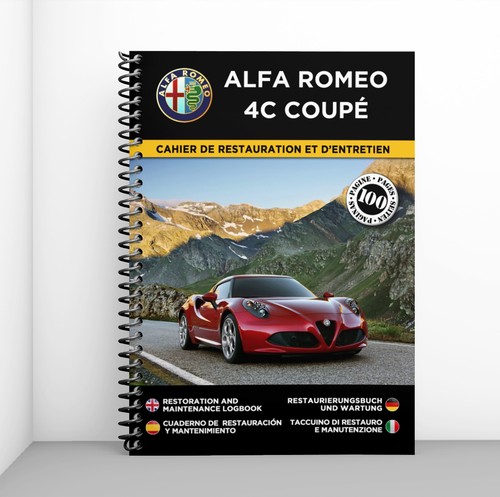 Alfa romeo coupé cahier - romeo,