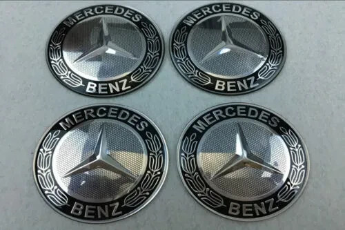 Logo emblèmes mercedes - emblèmes, noir