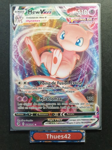 Carte pokémon mew vmax - pokémon,