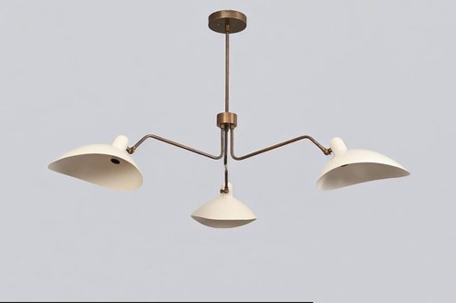 Lustre spoutnik laiton - lustre,