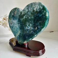 22.15LB  Natural Water Grass Agate Crystal Products Love Polishing Decoration